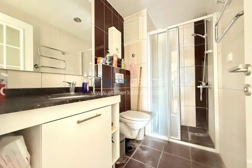 Purchase 1+1 apartment for a residence permit in Alanya, Oba district - turnkey and mountain views 14 
