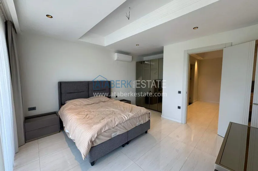 Purchase 2+1 garden duplex in Turkler, Alanya - the format of a private house in a resort residence 14