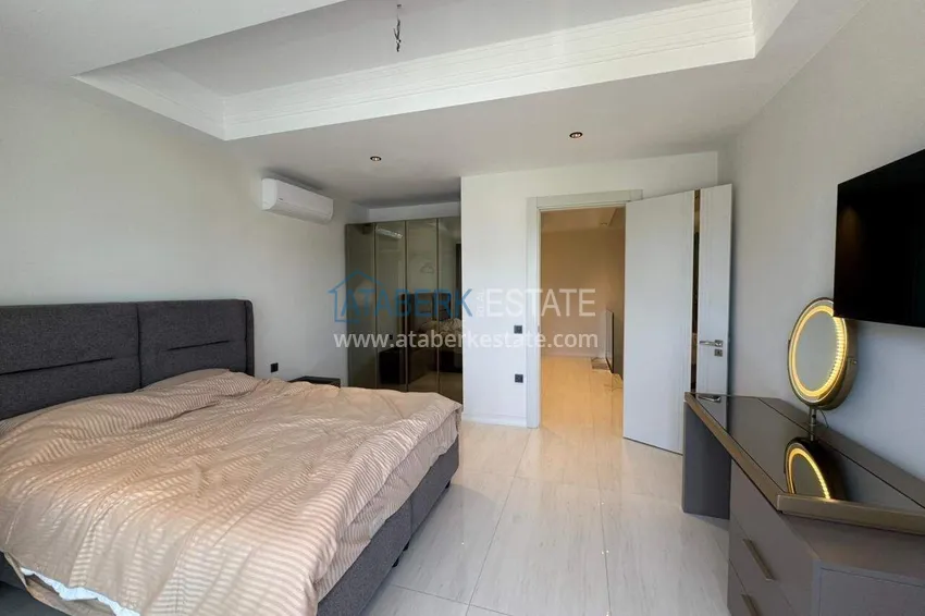 Purchase 2+1 garden duplex in Turkler, Alanya - the format of a private house in a resort residence 15
