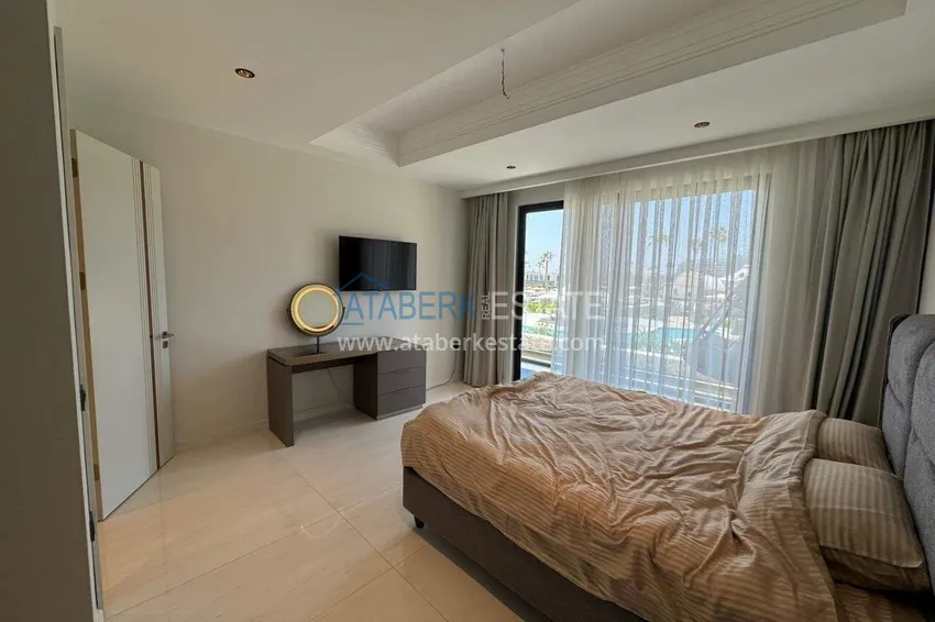 Purchase 2+1 garden duplex in Turkler, Alanya - the format of a private house in a resort residence 16