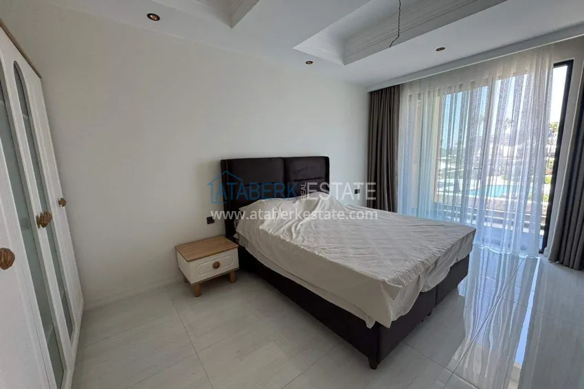 Purchase 2+1 garden duplex in Turkler, Alanya - the format of a private house in a resort residence 18