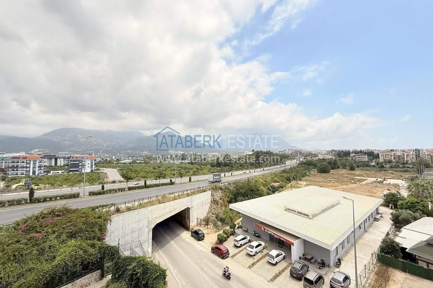 Purchase 1+1 apartment for a residence permit in Alanya, Oba district - turnkey and mountain views 20 