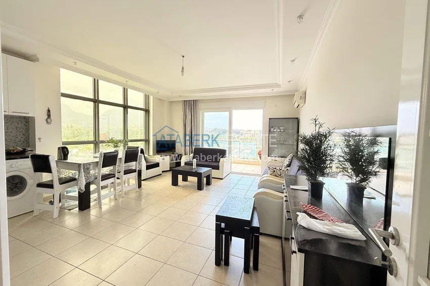 Purchase 1+1 apartment for a residence permit in Alanya, Oba district - turnkey and mountain views 3 
