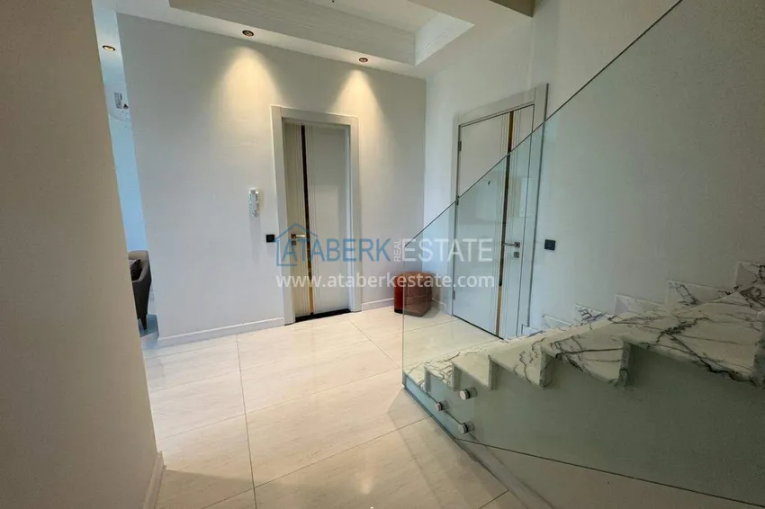 Purchase 2+1 garden duplex in Turkler, Alanya - the format of a private house in a resort residence 5