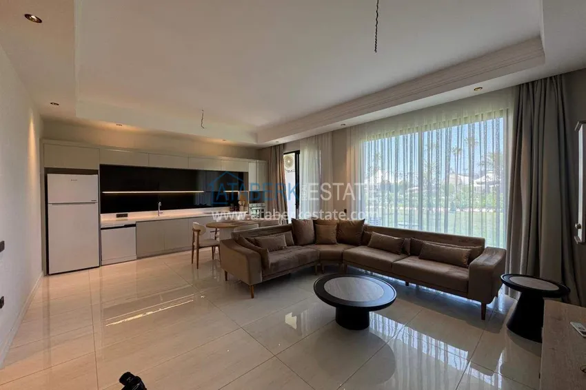Purchase 2+1 garden duplex in Turkler, Alanya - the format of a private house in a resort residence 7