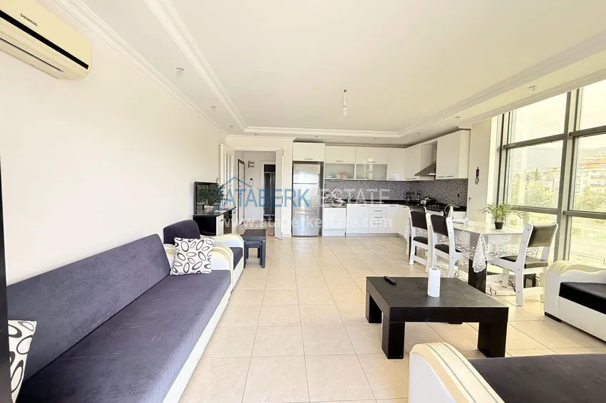 Purchase 1+1 apartment for a residence permit in Alanya, Oba district - turnkey and mountain views 8 