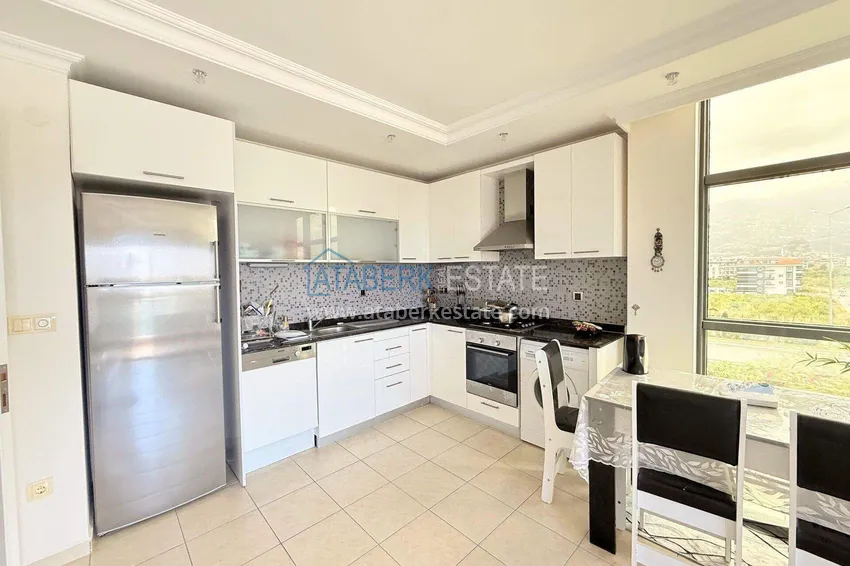 Purchase 1+1 apartment for a residence permit in Alanya, Oba district - turnkey and mountain views 10 