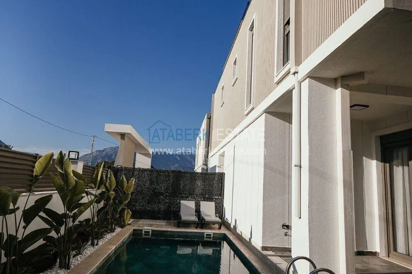 Purchase A new project in Antalya is a luxury cottage complex in the picturesque Dosemealti area. Citizenship property 3