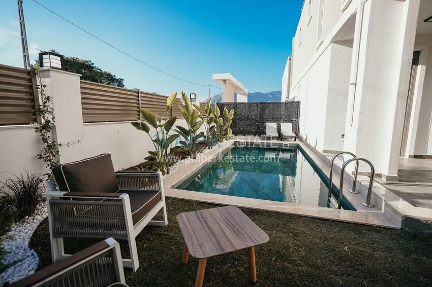 Purchase A new project in Antalya is a luxury cottage complex in the picturesque Dosemealti area. Citizenship property 6