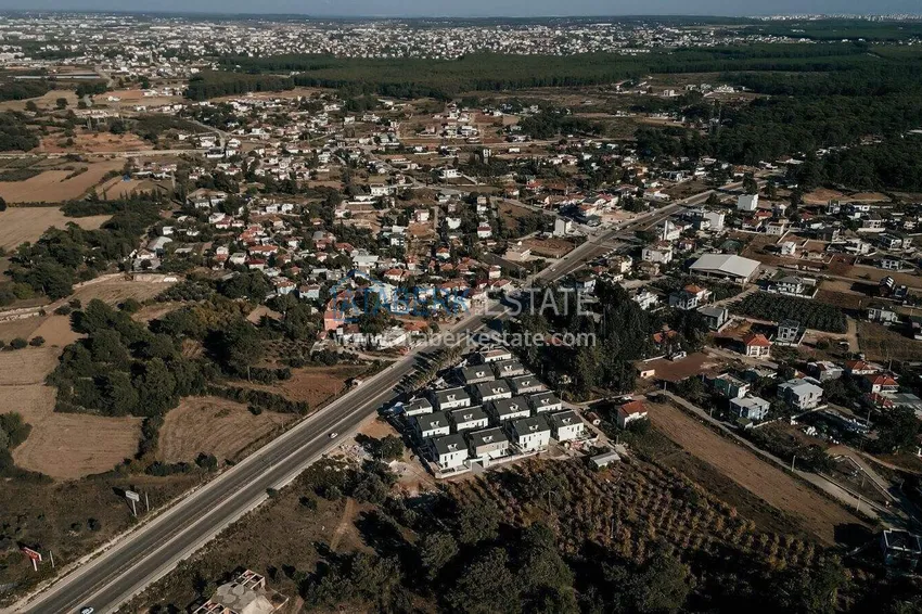 A new project in Antalya is a luxury cottage complex in the picturesque Dosemealti area. Citizenship property 8