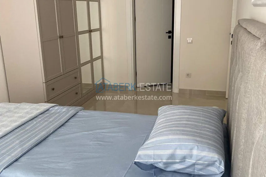 Purchase Rent in Alanya - 2+1 apartment with furniture and sea view in Mahmutlar B45 12 