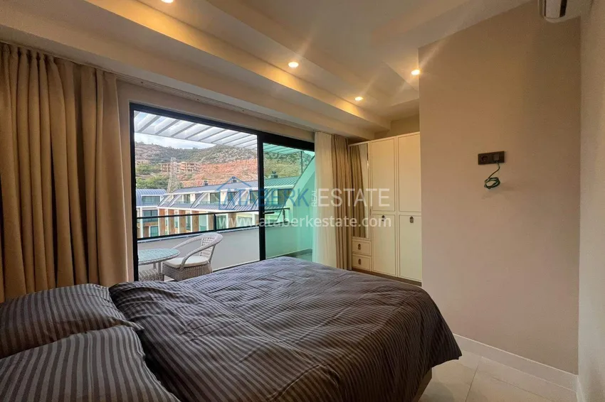 Purchase Penthouse duplex 2+1 in Alanya - from the owner with furniture, area in Konakli 16