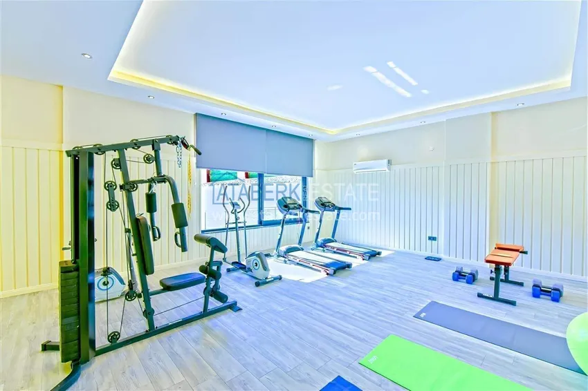 Apartment for a residence permit in the center of Alanya - 2+1 terrace duplex in a comfort-class complex 15