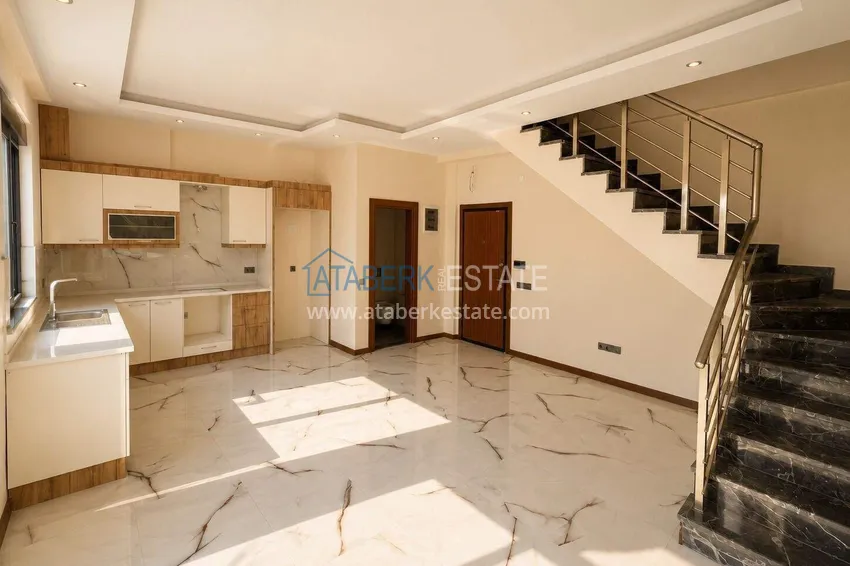Purchase Apartment for a residence permit in the center of Alanya - 2+1 terrace duplex in a comfort-class complex 2