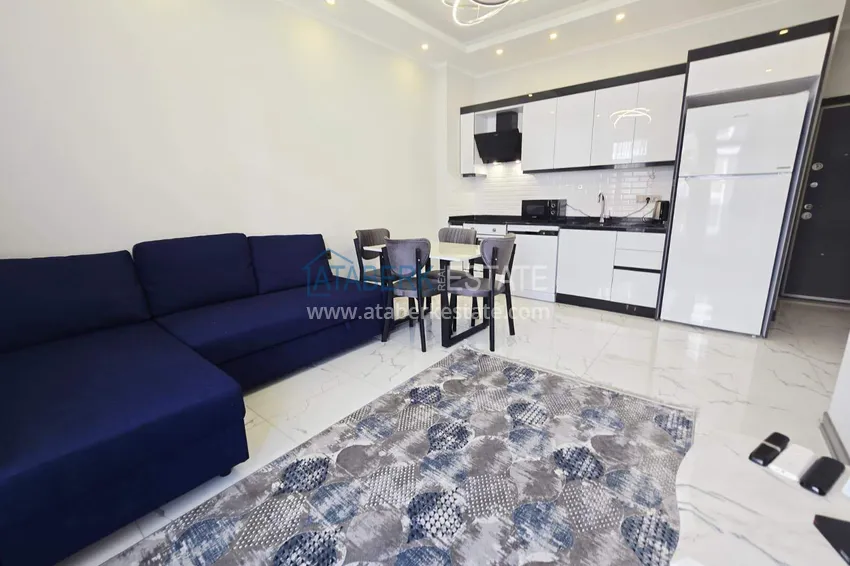 Purchase 1+1 apartment in the center of Alanya — furnished by the owner, Cleopatra beach area 5