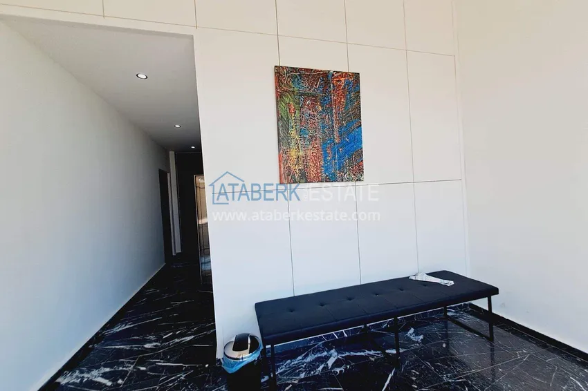 Turnkey 1+1 apartment in Kargicak - 350 meters from the sea 11