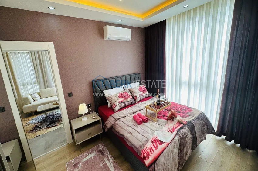Purchase Turnkey 1+1 apartment in Kargicak - 350 meters from the sea 16