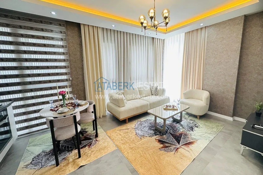 Purchase Turnkey 1+1 apartment in Kargicak - 350 meters from the sea 6