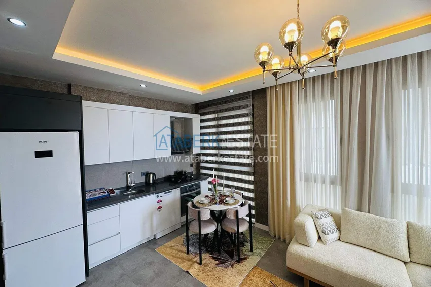 Purchase Turnkey 1+1 apartment in Kargicak - 350 meters from the sea 7