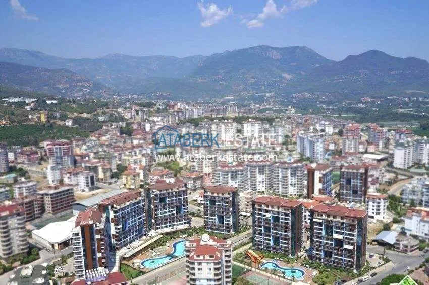 Long-term rent in Alanya - 1+1 apartment in Cikcilli with furniture No. 9 4