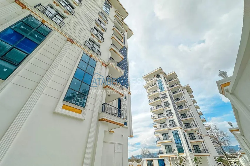 1+1 apartment in Mahmutlar, furnished - a bargain price and a modern residence 11