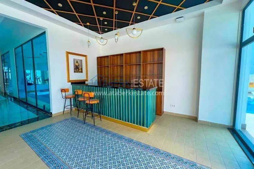 1+1 apartment in Mahmutlar, furnished - a bargain price and a modern residence 21