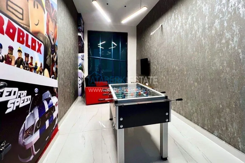 1+1 apartment in Mahmutlar, furnished - a bargain price and a modern residence 25