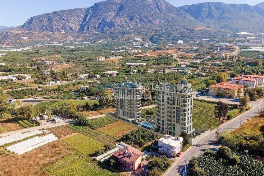 1+1 apartment in Mahmutlar, furnished - a bargain price and a modern residence 2