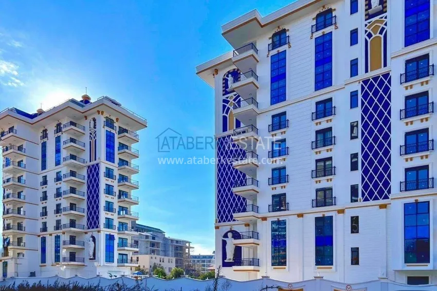 1+1 apartment in Mahmutlar, furnished - a bargain price and a modern residence 3