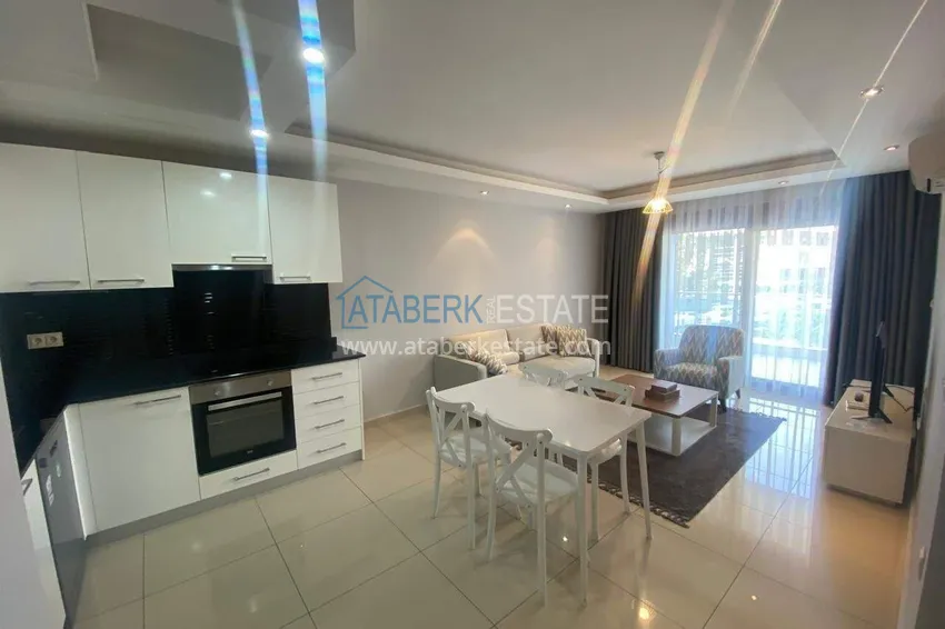 Purchase Long-term rent in Alanya - 1+1 apartment in Cikcilli with furniture No. 9 4