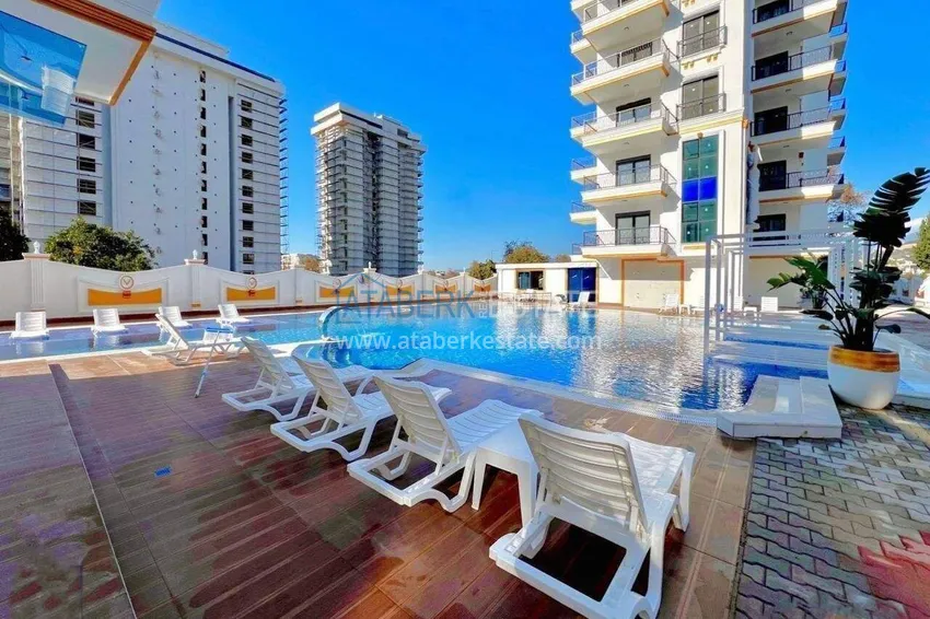 1+1 apartment in Mahmutlar, furnished - a bargain price and a modern residence 6