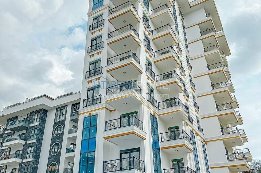 1+1 apartment in Mahmutlar, furnished - a bargain price and a modern residence 10