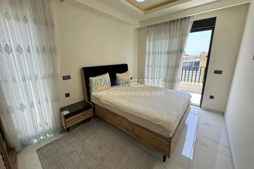 Purchase Penthouse in the center of Alanya - 2+1 furnished, Cleopatra beach area 12 