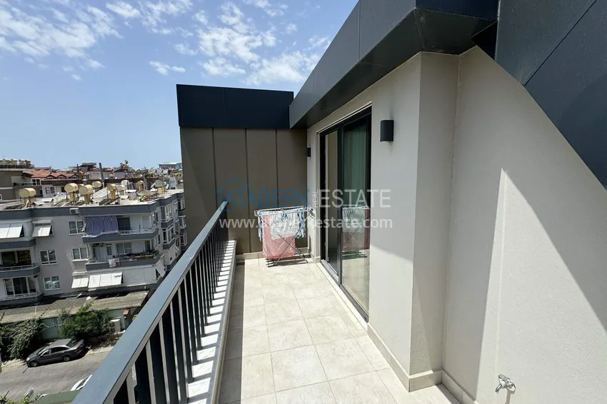 Purchase Penthouse in the center of Alanya - 2+1 furnished, Cleopatra beach area 15 