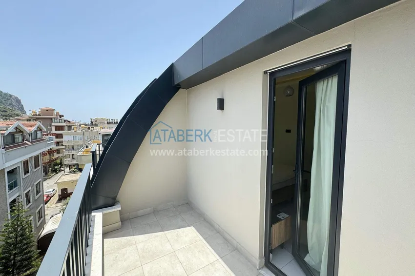 Purchase Penthouse in the center of Alanya - 2+1 furnished, Cleopatra beach area 19 