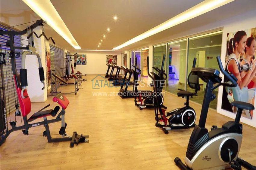 1+1 apartment in Tosmur, 76 m2 with furniture and sea view - property for a residence permit in Alanya 20