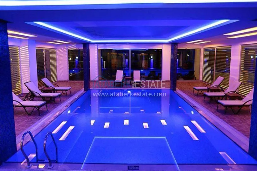 1+1 apartment in Tosmur, 76 m2 with furniture and sea view - property for a residence permit in Alanya 21