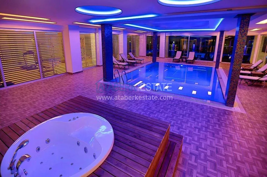 1+1 apartment in Tosmur, 76 m2 with furniture and sea view - property for a residence permit in Alanya 22