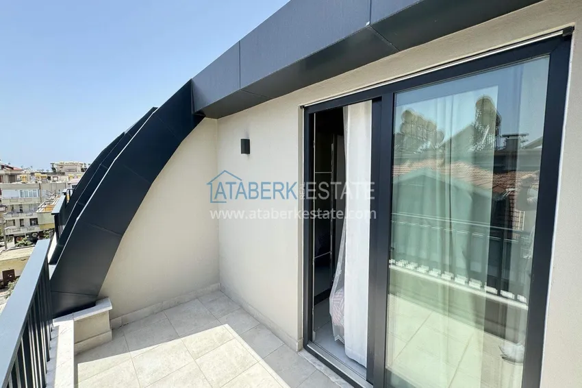 Purchase Penthouse in the center of Alanya - 2+1 furnished, Cleopatra beach area 23 