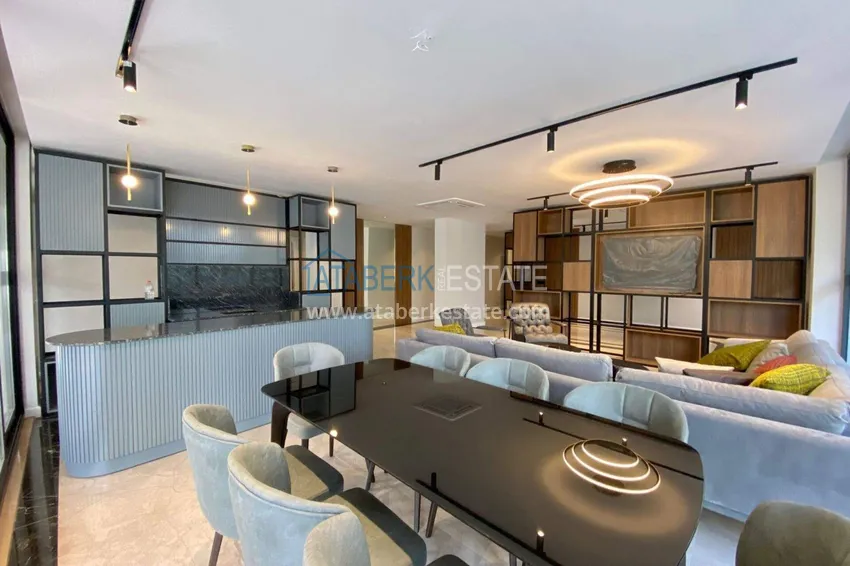 Loft 1+1 apartment in the center of Alanya - stylish interior, 250 meters from Cleopatra beach 23