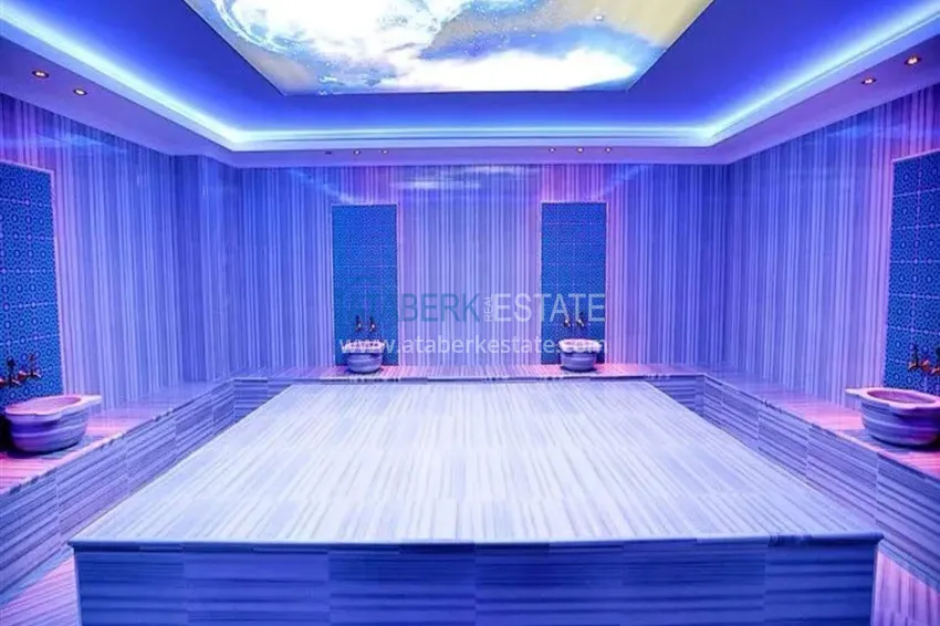 1+1 apartment in Tosmur, 76 m2 with furniture and sea view - property for a residence permit in Alanya 25