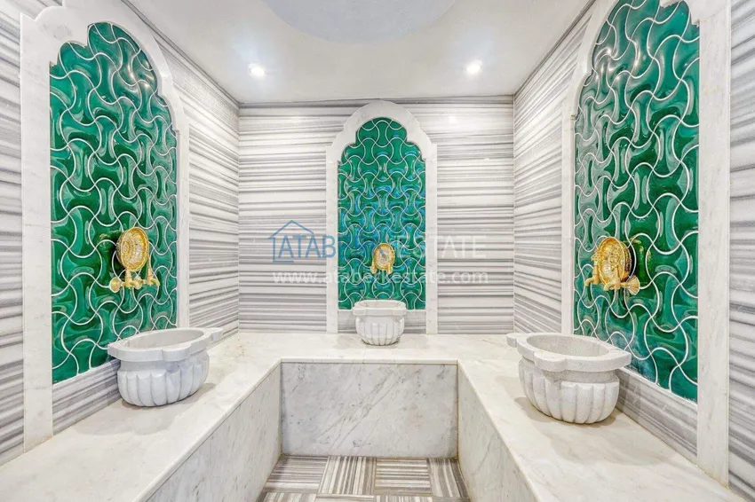 Loft 1+1 apartment in the center of Alanya - stylish interior, 250 meters from Cleopatra beach 28