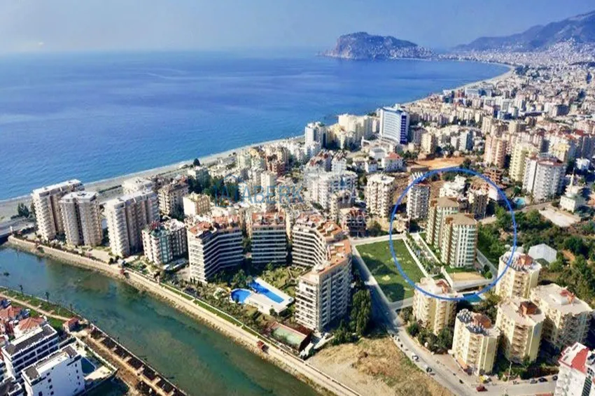 1+1 apartment in Tosmur, 76 m2 with furniture and sea view - property for a residence permit in Alanya 4