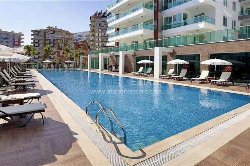 1+1 apartment in Tosmur, 76 m2 with furniture and sea view - property for a residence permit in Alanya 5