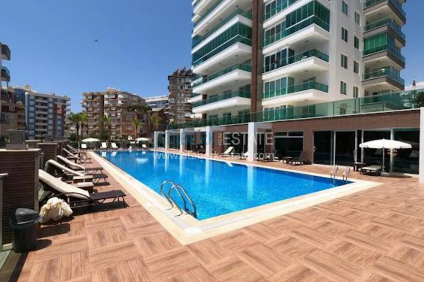 1+1 apartment in Tosmur, 76 m2 with furniture and sea view - property for a residence permit in Alanya 6