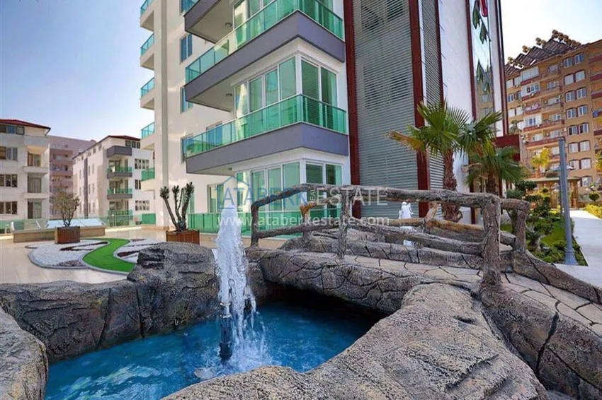 1+1 apartment in Tosmur, 76 m2 with furniture and sea view - property for a residence permit in Alanya 10