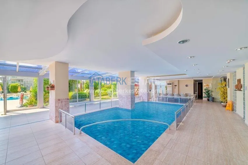 4+1 apartment in Alanya — linear furnished Cikcilli area 12