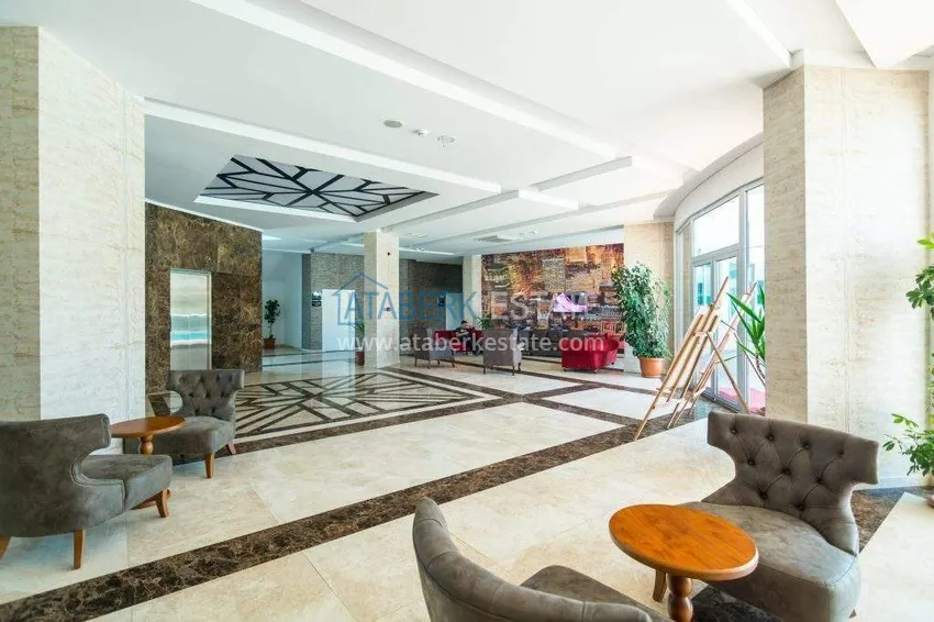 3+1 apartment for a residence permit in Alanya, Mahmutlar district — single-level with furniture, panoramic views of the sea and mountains, from the owner 10