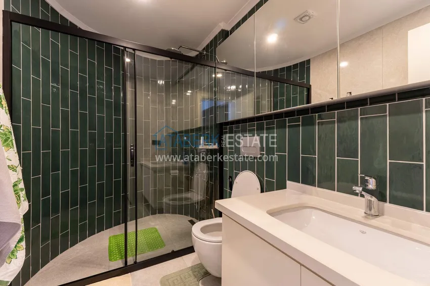 Purchase 1+1 apartment in the center of Alanya — furniture, mountain view, 250 meters from Cleopatra beach 10