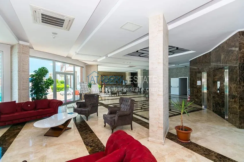 3+1 apartment for a residence permit in Alanya, Mahmutlar district — single-level with furniture, panoramic views of the sea and mountains, from the owner 11
